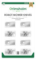 Knivblad Robotgräsklippare 36-pack